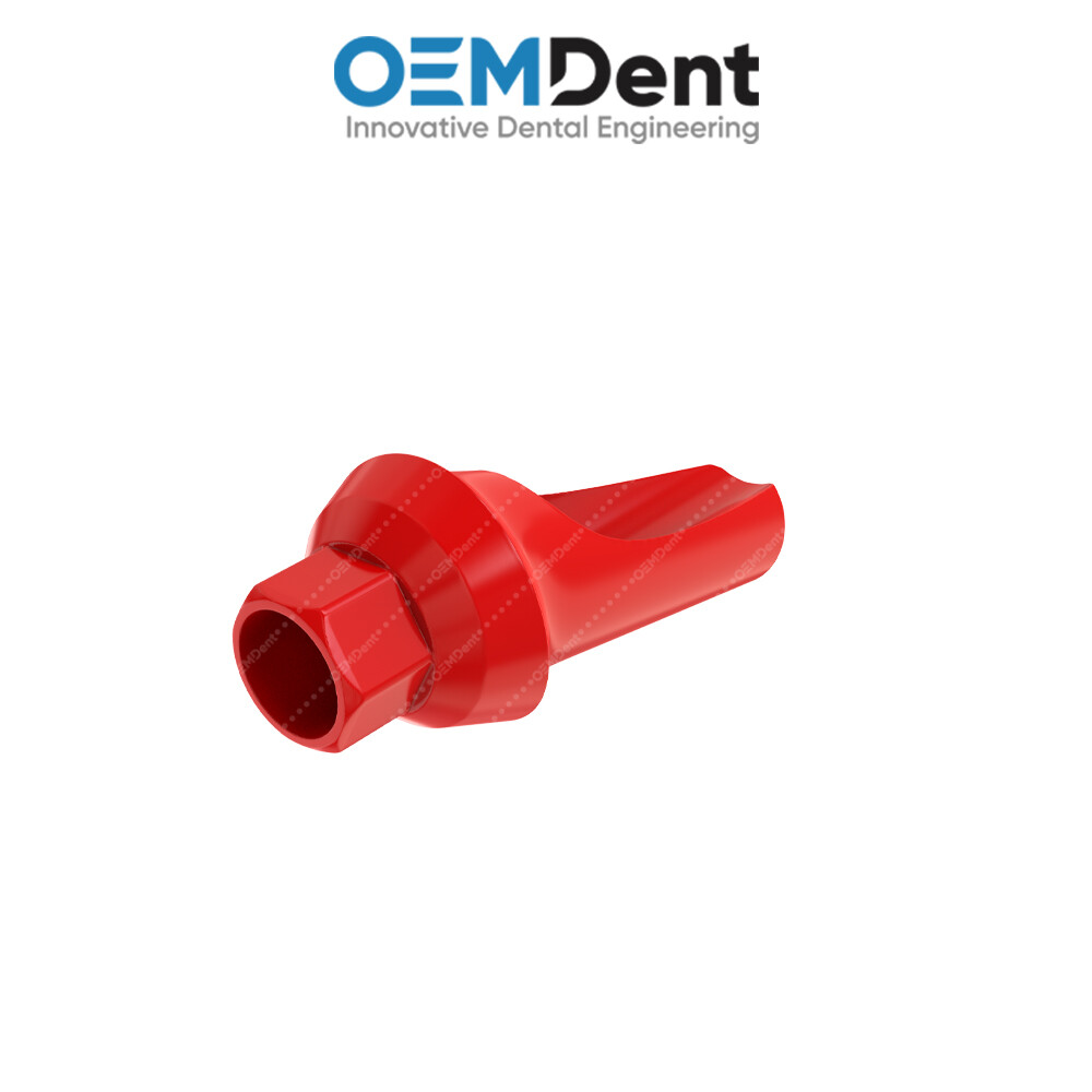 Angulated Anatomic Castable Prosthetic 15° – Zimmer® Int Hex 2.42mm Compatible