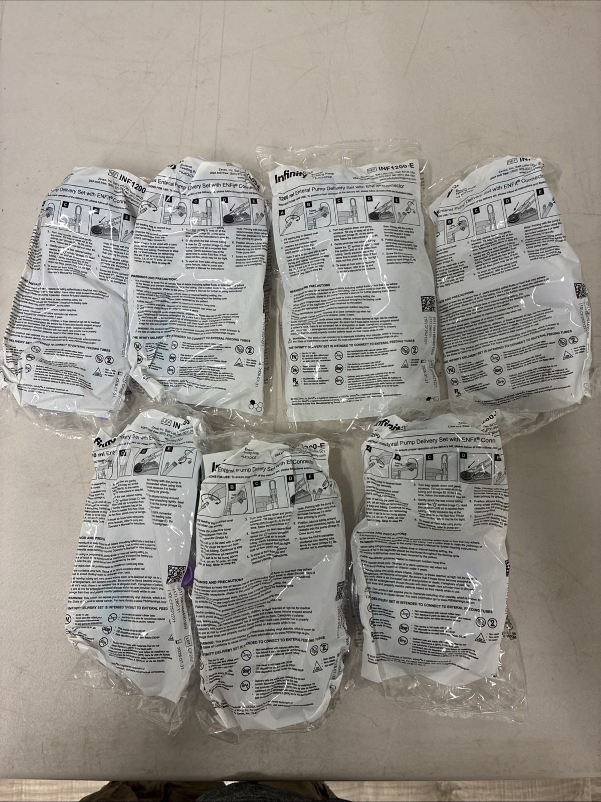 Infinity Enteral Feeding Pump (7 Cnt) Exp 07/28 INF1200-E