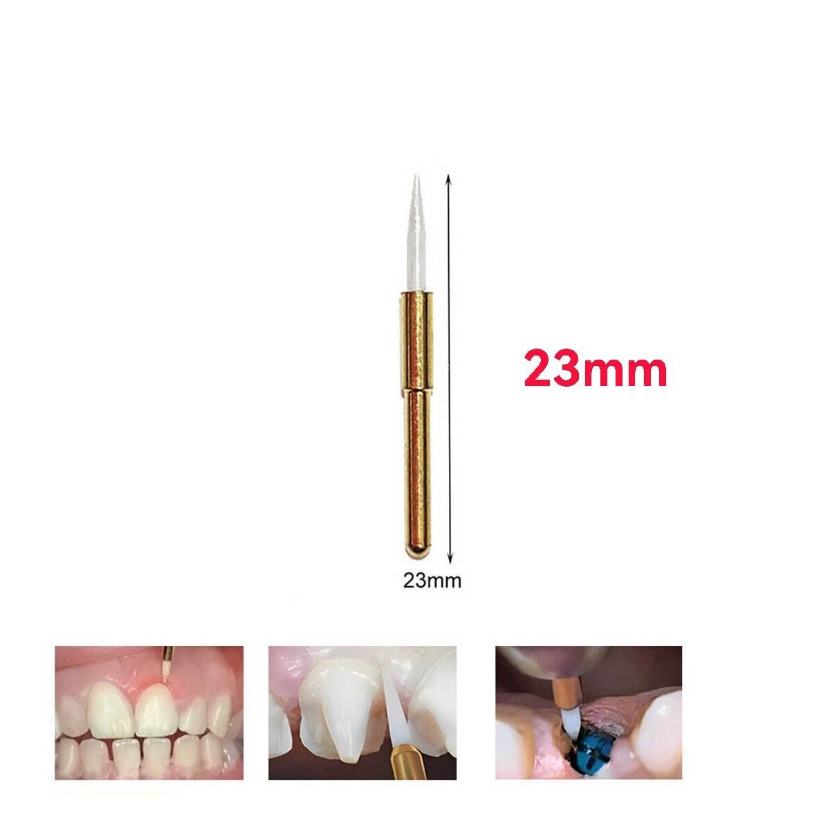 Dental Surgical Soft Tissue Trimmer Bur 23mm For cutting soft tissue