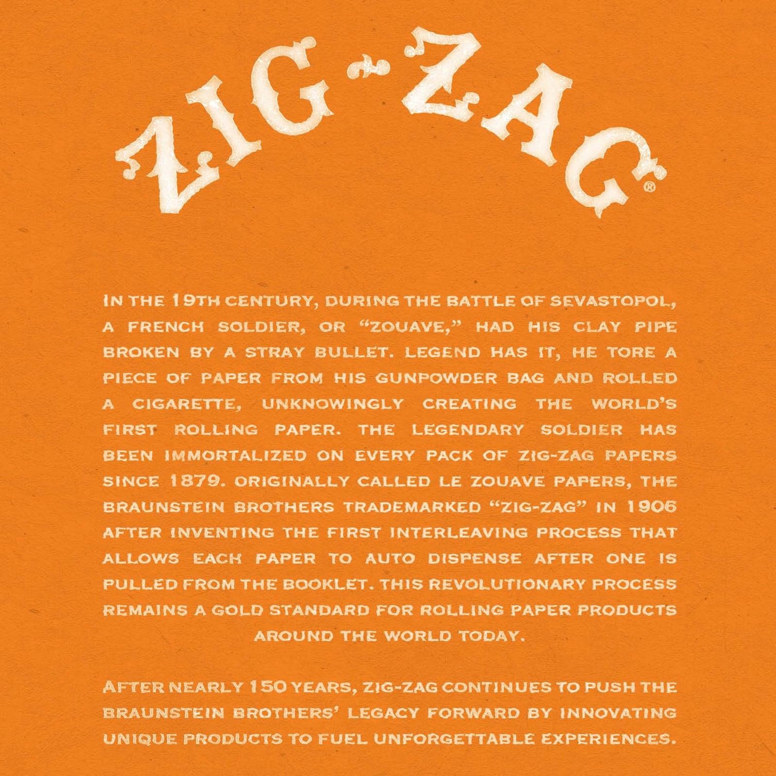 Zig-Zag Rolling Paper Unbleached Filter 50 Count (Pack of 5), Raw