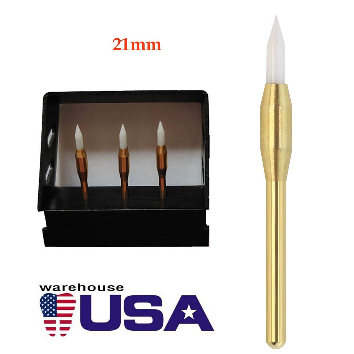 Precision Dental Surgical Soft Tissue Trimmer, 21mm Gum Cutter Bur