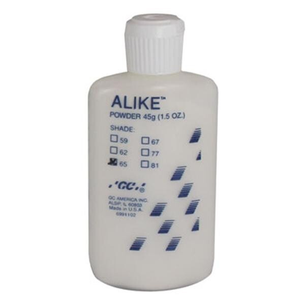Alike Powder shade Self-Cure Fast Set Temporary Crown and Bridge Resin Shade A2