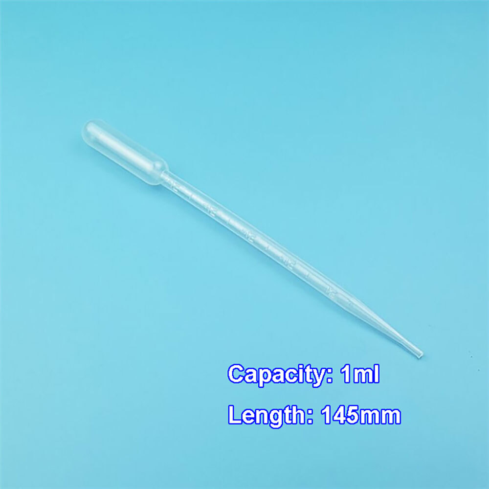 Disposable 1/2/3/5ml Eye Dropper Set Transfer Lab Graduated Pipettes 200/400Pcs