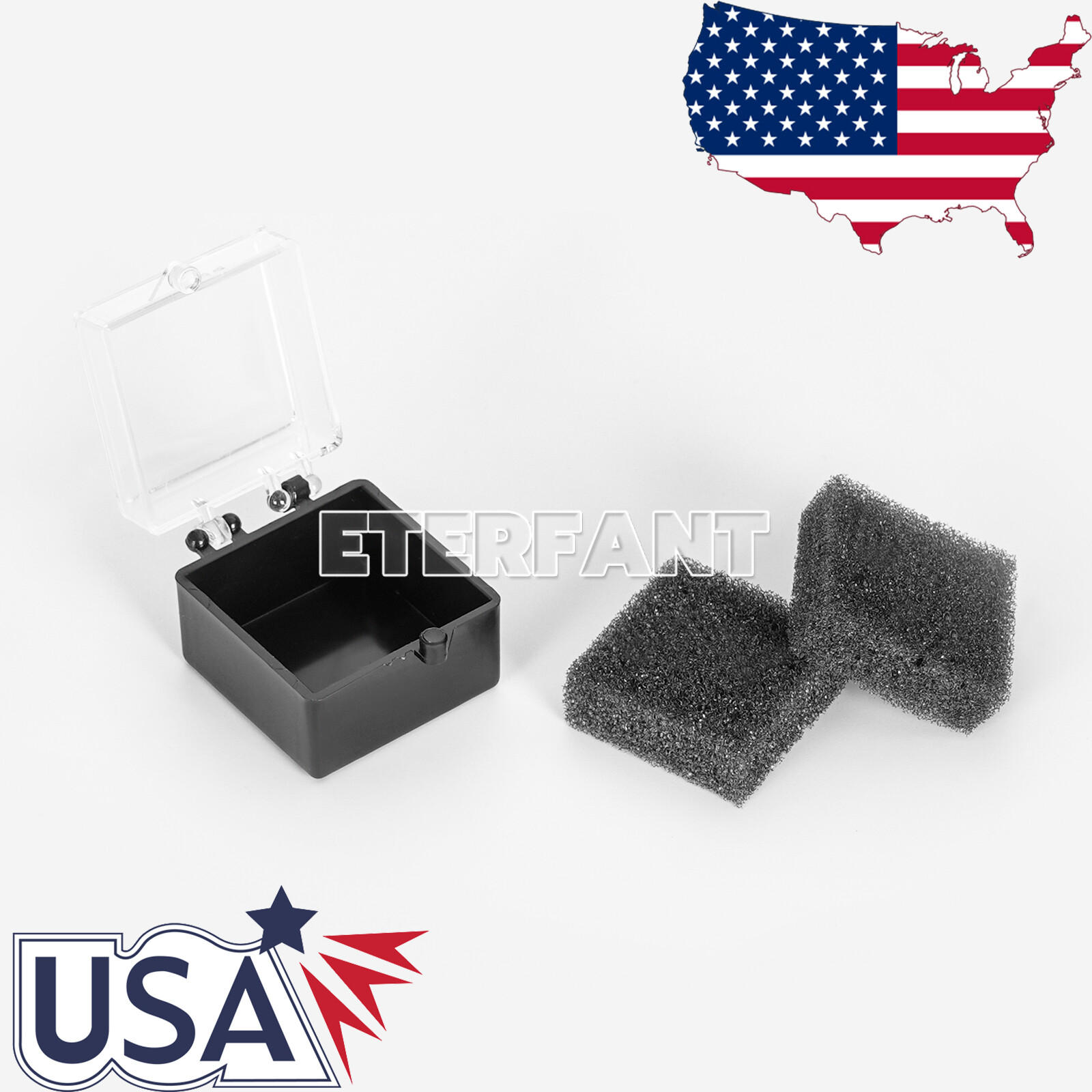 Dental Lab Crown/Bridge Boxes Storage Display Box with Membrane/Sponge Fillers