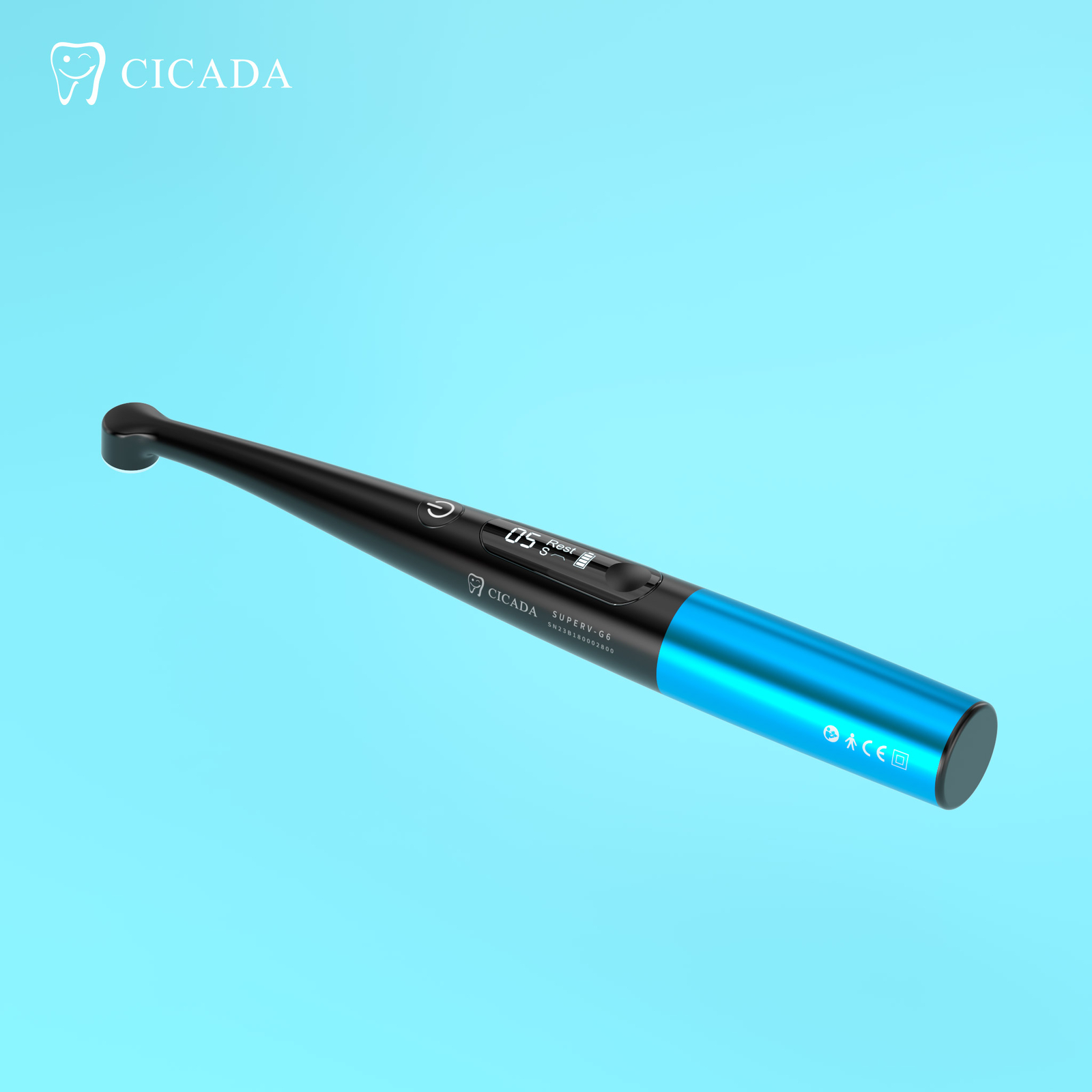 Cicada LED Curing Light -10W & 4 bulb-lithium ion battery