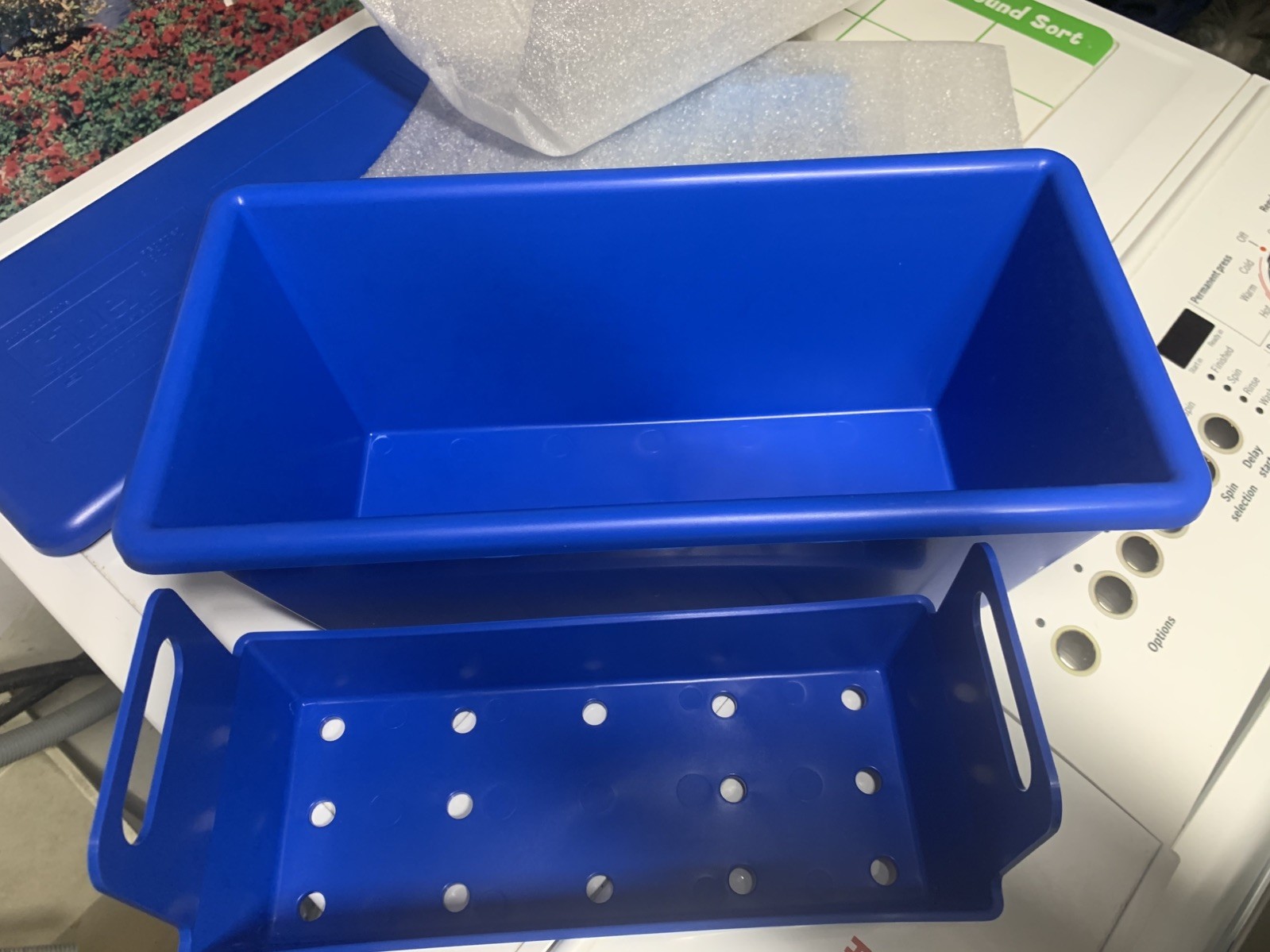 CIDEX Instrument Tray With Perforated Inner Liner and Lid 13″ x 7″ x 5″