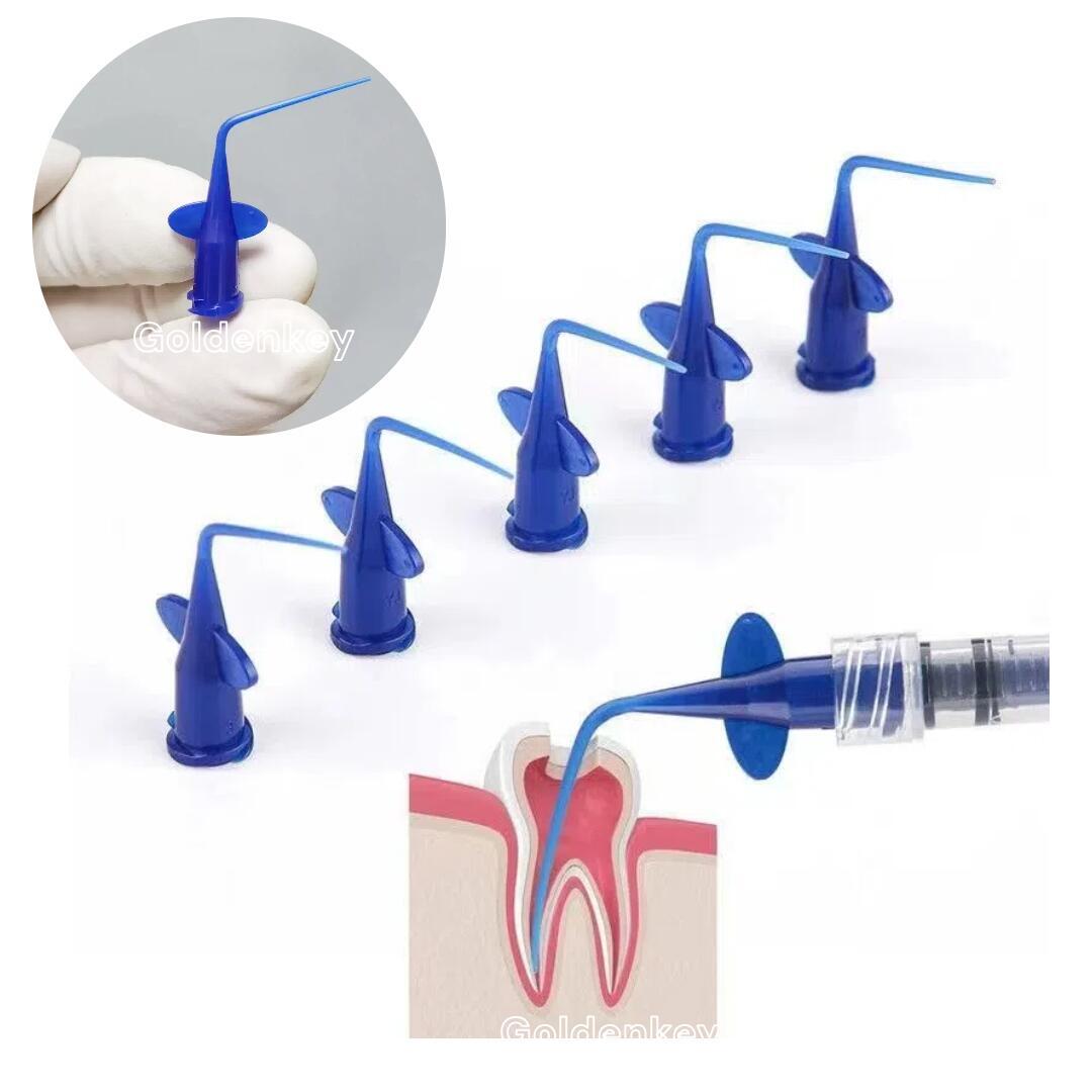 Dental Endo Aspirator Endodontic Root Canal Rinsing Tip Flushing Irrigation Tips