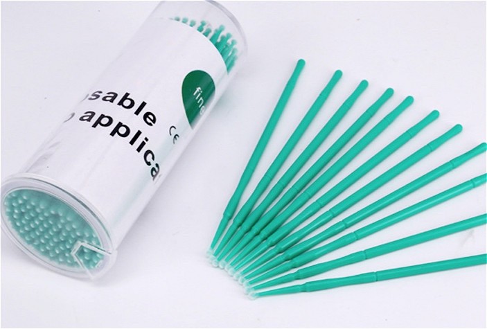 1000PCS 1.5mm Dental Micro Brush Nylon Materials Tooth Applicators Widely Used