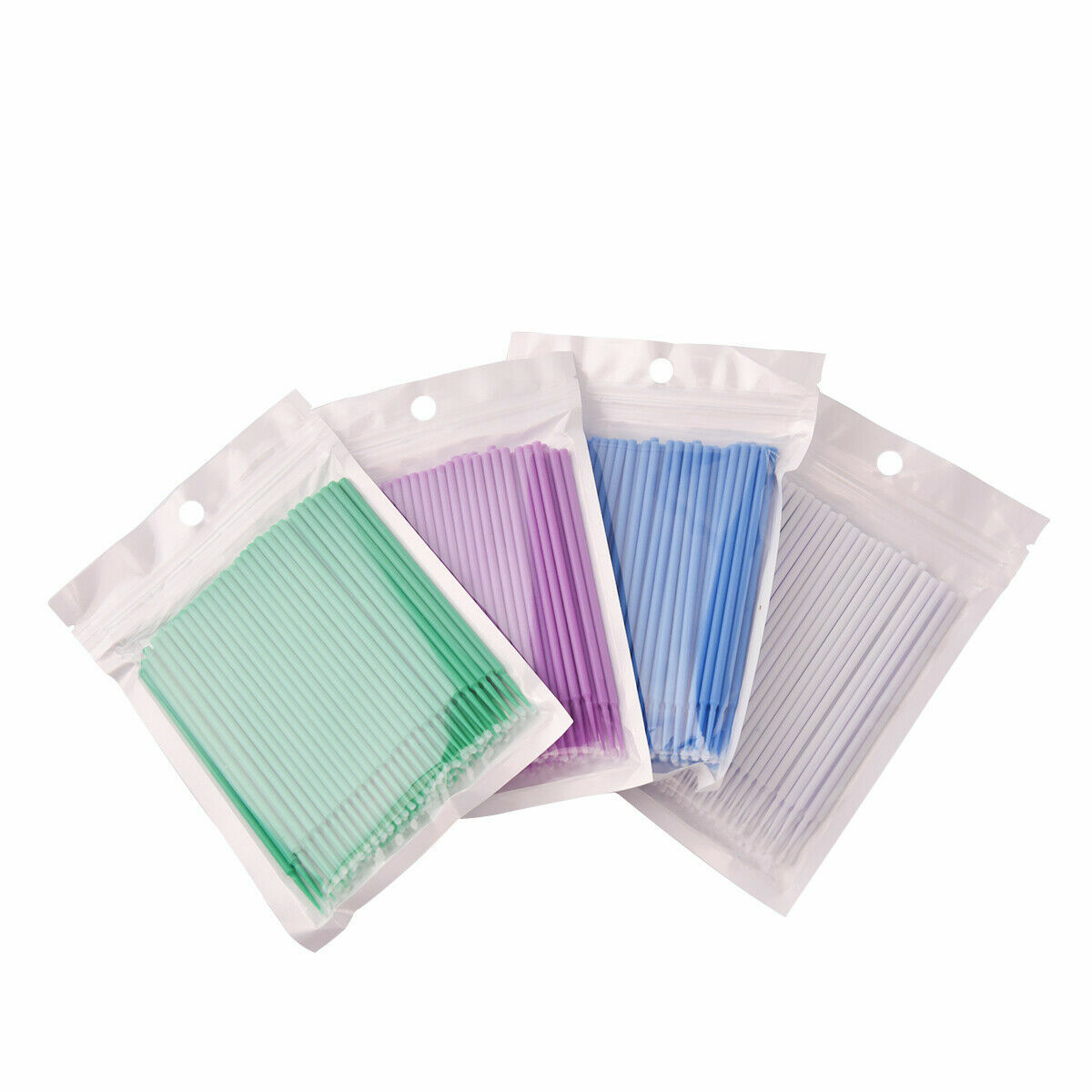 Dental Disposable Materials Microbrush Tooth Applicators Blue/Green/Purple/White