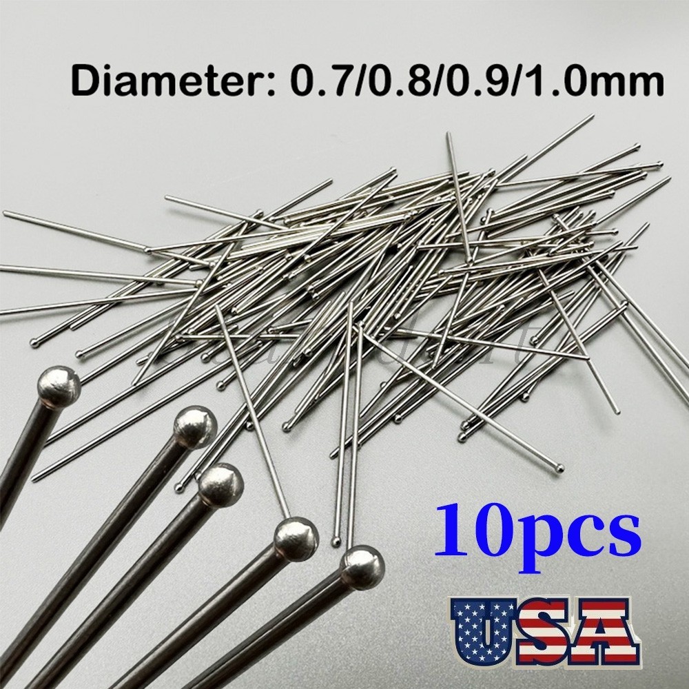 Dental Orthodontic Ball Clasps Retainer Oblique Bars Tooth Hold Position 0.7-1.0