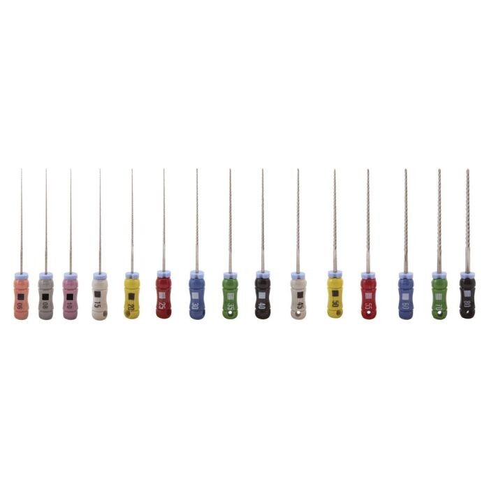 Endodontic Shaping K-Files 25mm By Kerr (6/Pack)