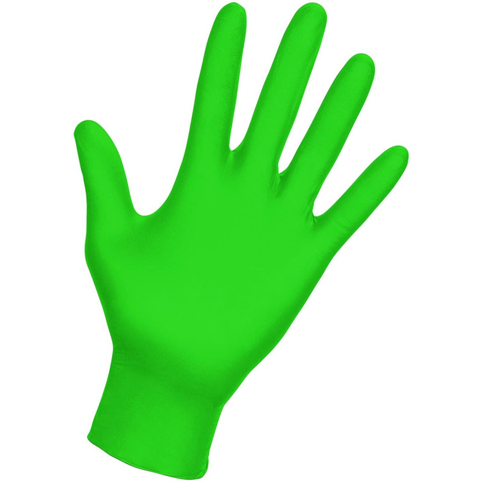 SAS Safety 66554 Derma-VUE Powder-Free Exam Grade 6 Mil Nitrile Gloves, 2X-Large