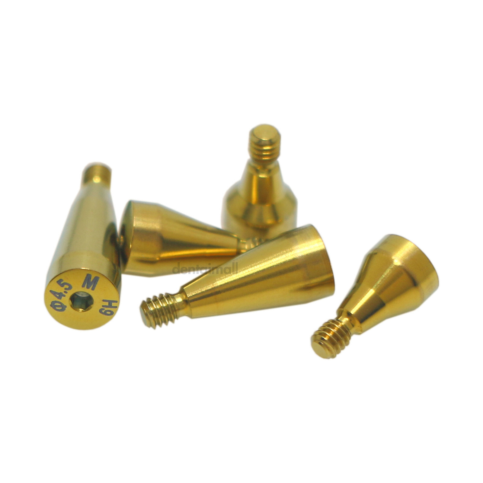 Dental Healing Abutment Lab Analog Mini Regular Platform Fits Osstem Hiossen