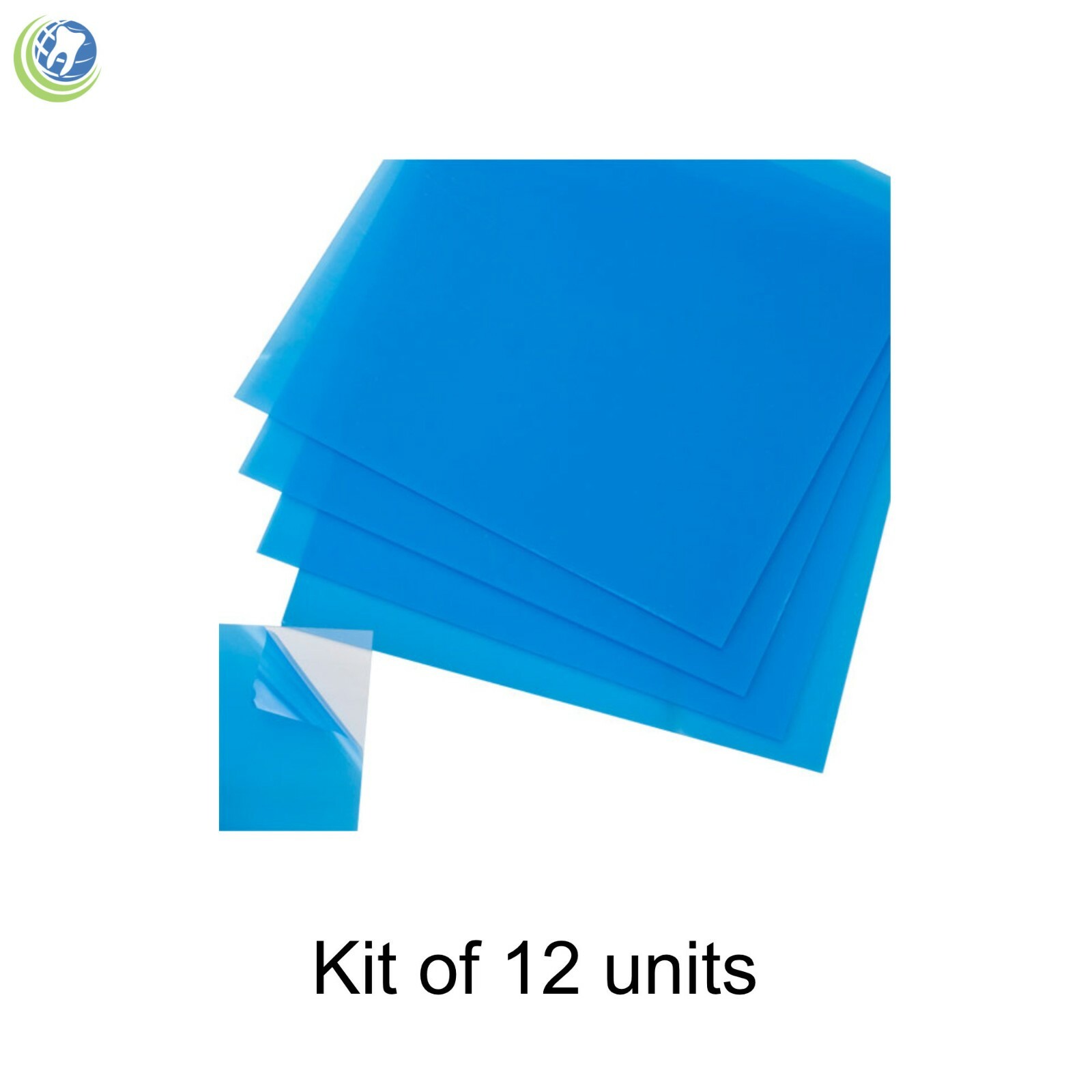 0.040″ (1.0mm) PROFORM SPLINT MATERIAL 5″ X 5″ CLEAR 12/PK DENTAL LAB