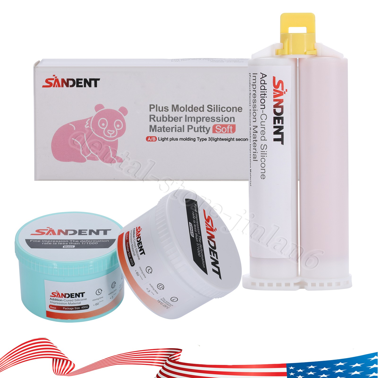 Dental Impression Material Putty Light/Heavy Body Normal/Fast Set