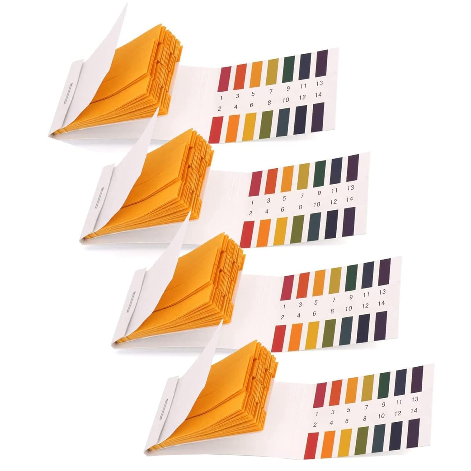 2 Pack pH Test Strips 160 Ct Universal Litmus Paper 1-14 Water Soil Soap Testing
