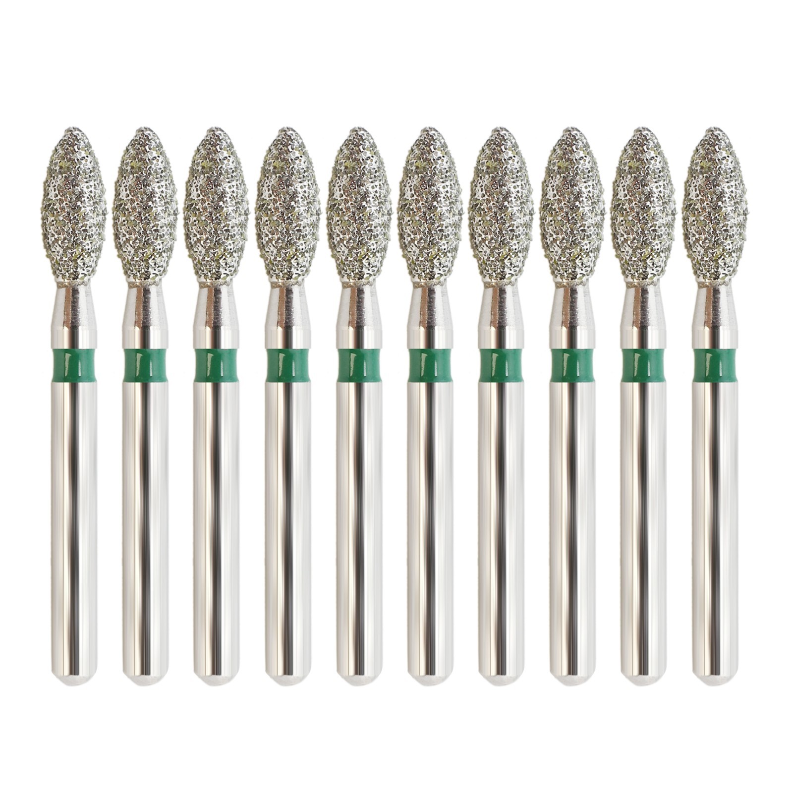 Dental Diamond Burs FG Pointed Football Diamonds Burr Friction Grip Bur 368/023C