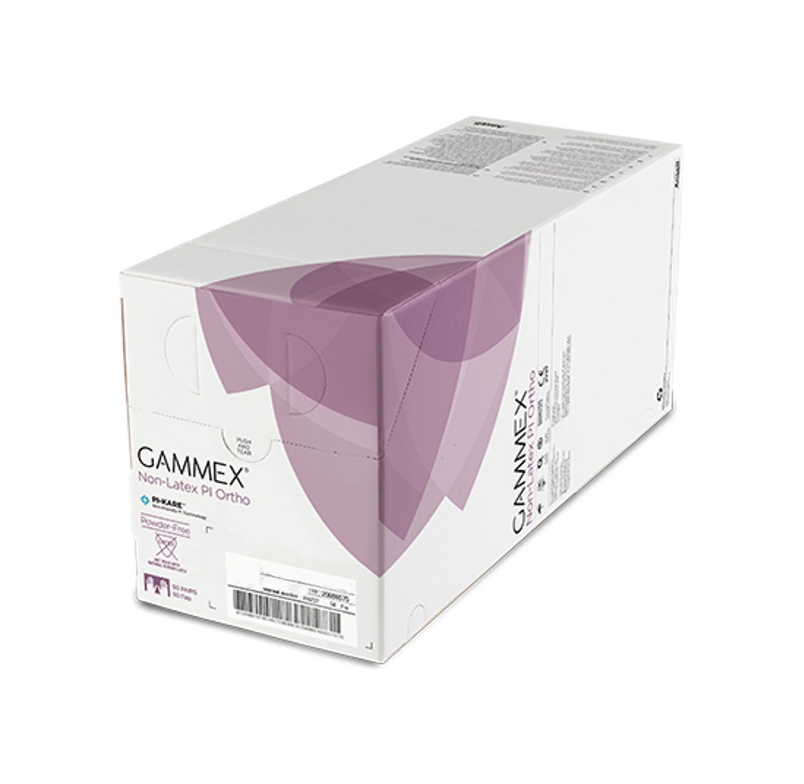 *50-Pairs* Ansell Gammex Polyisoprene PF PI Ortho PI-KARE 7.0 Gloves 20686570