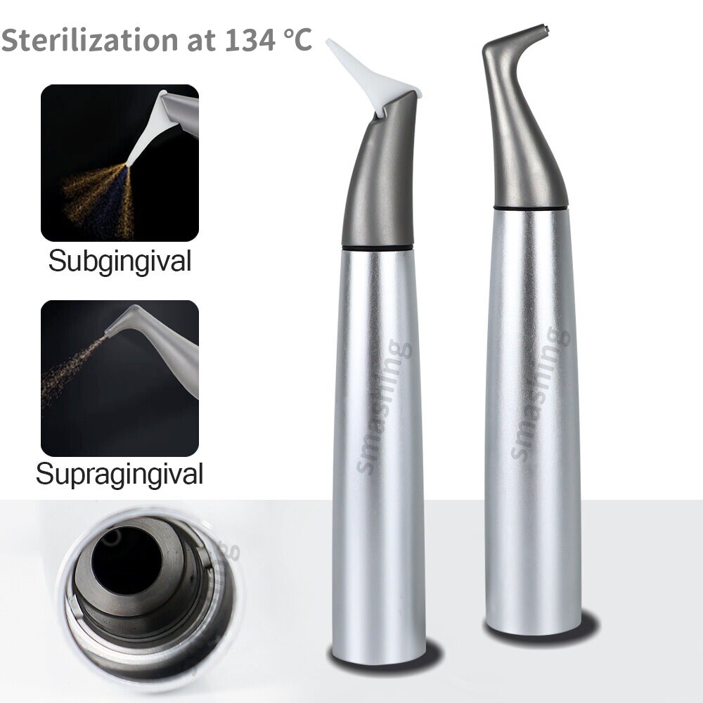 Dental AirFlow Polisher Handpiece Supragingival Subgingival Fit EMS AIR-FLOW