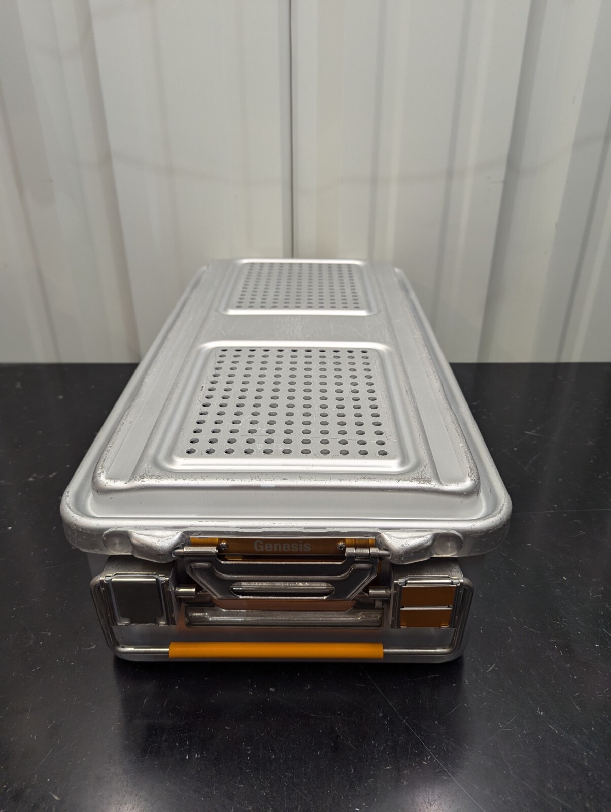 V. Mueller Genesis Sterilizer Case Autoclave Tray DINCD3-6LT 6″ Deep 22″x11″