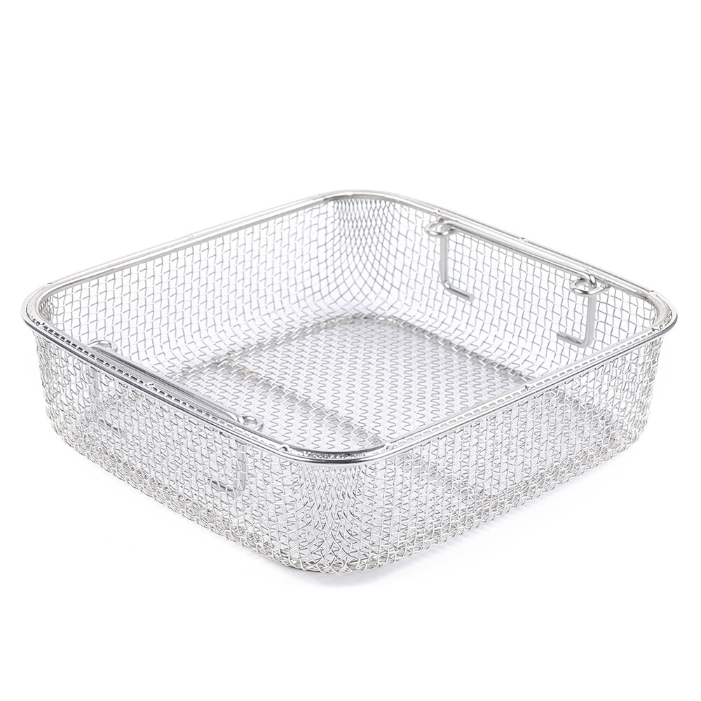 Mesh Tray Wire Basket Sterilization Cleaning Tray Surgical Holding Instruments