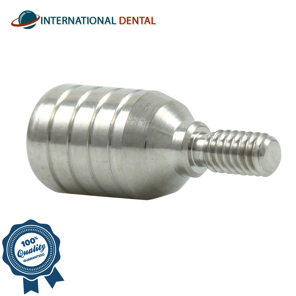 10 Titanium Healing Cap Normal Ø4.6mm, Dental Fixture Adapter Head Int Hex 2.42
