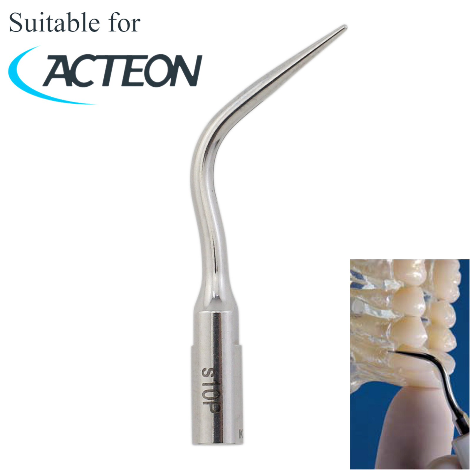 Dental Satelec Acteon Tips #10P Shallow Pockets Tip Periodontic Prophylaxis