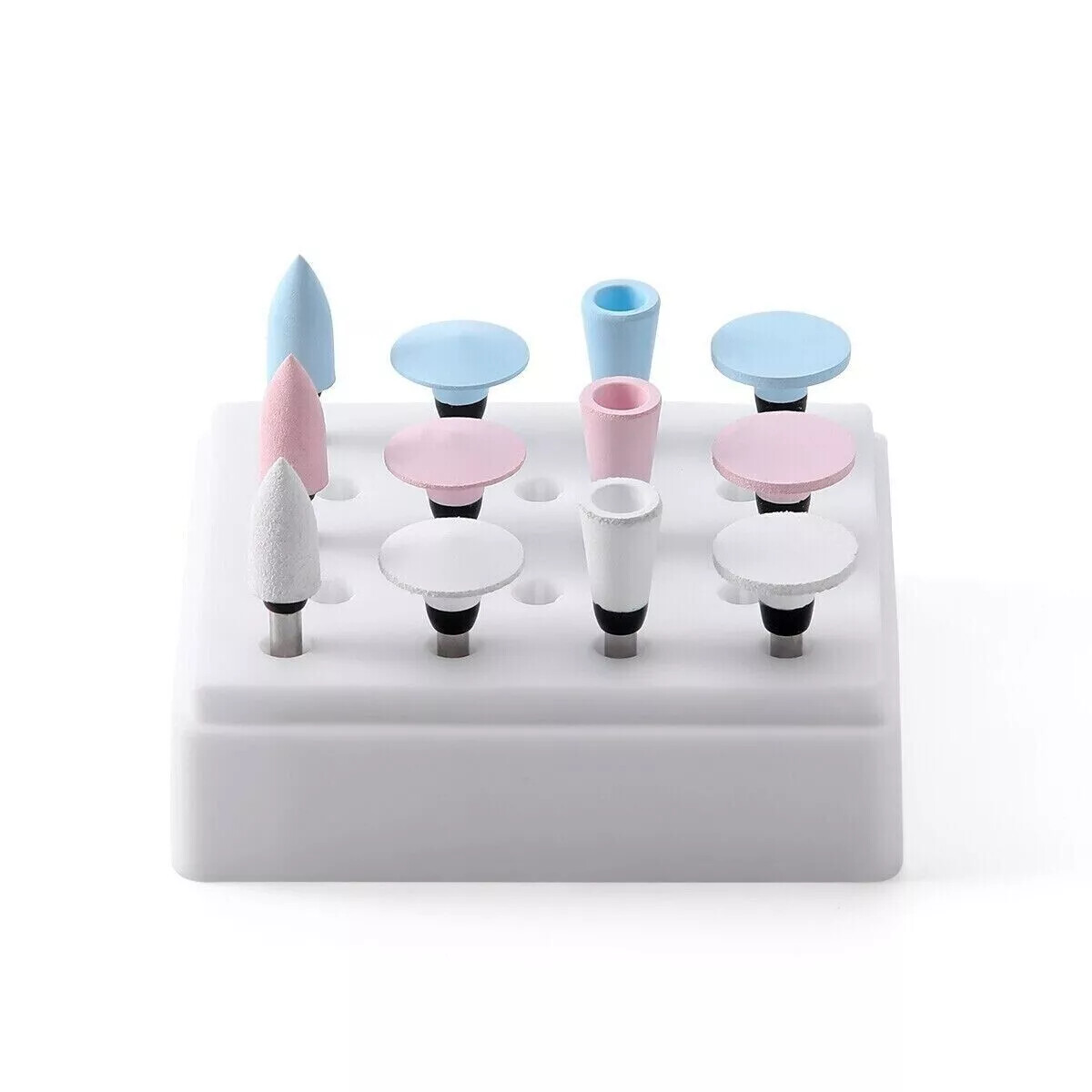 Dental Composite Polishing Burs Kit Silicone Polisher for Contra Angle RA 2.35mm