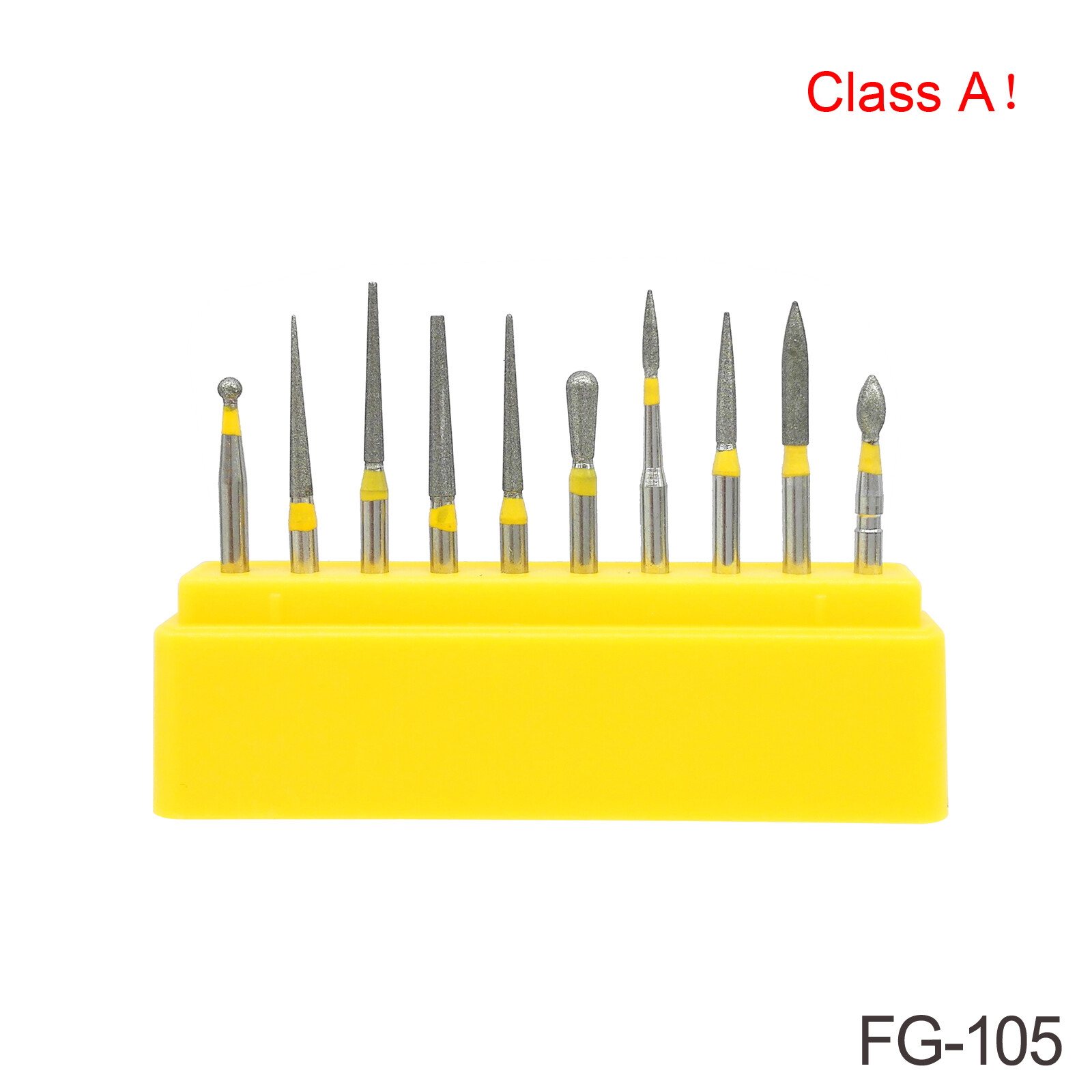 Dental Diamond FG Bur Composite Polishing Kit Cutter For High Speed Handpiece