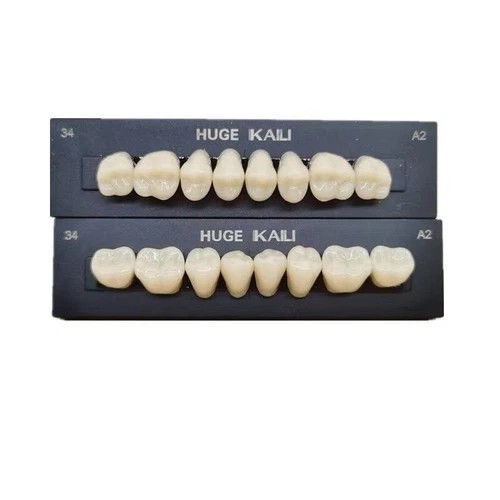 5 Set Dental Multi-Purpose Upper & Lower Resin Denture Teeth A2 -T8 Full Tool