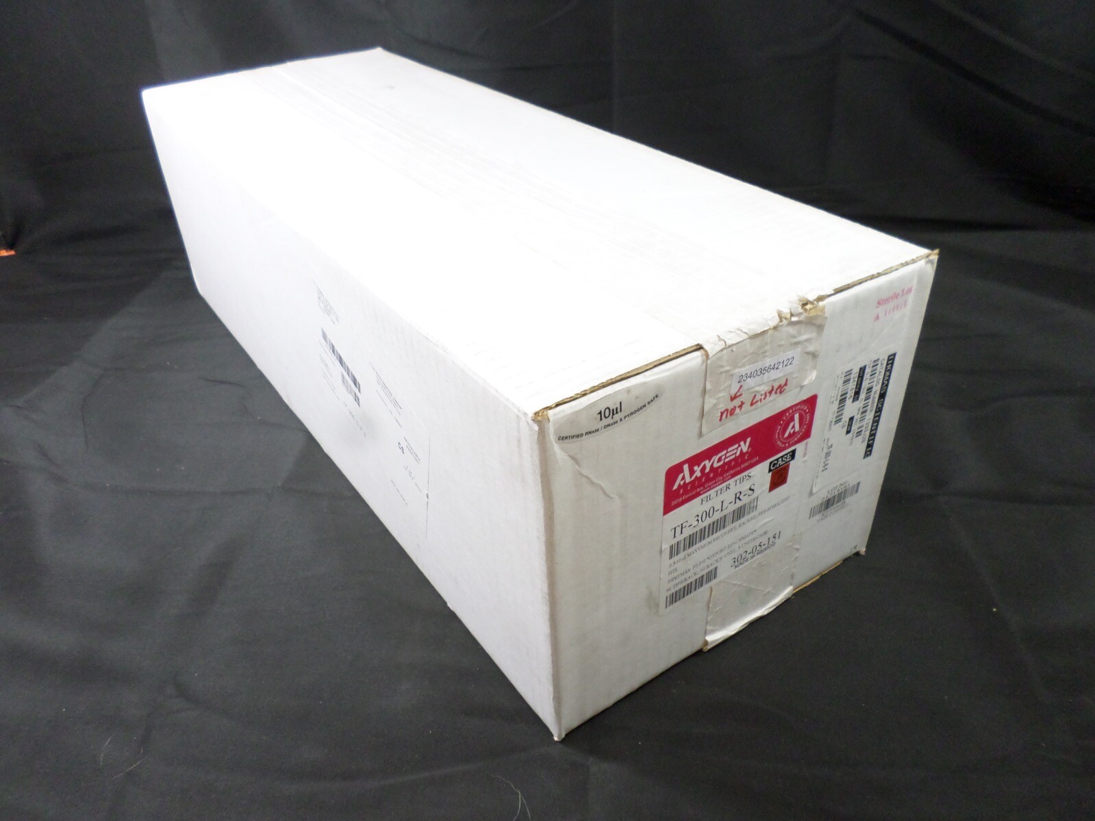 AXYGEN 10µL MaxymumRecovery FilterSterile Pipette Tips TF-300-L-R-S (4,800/Case)