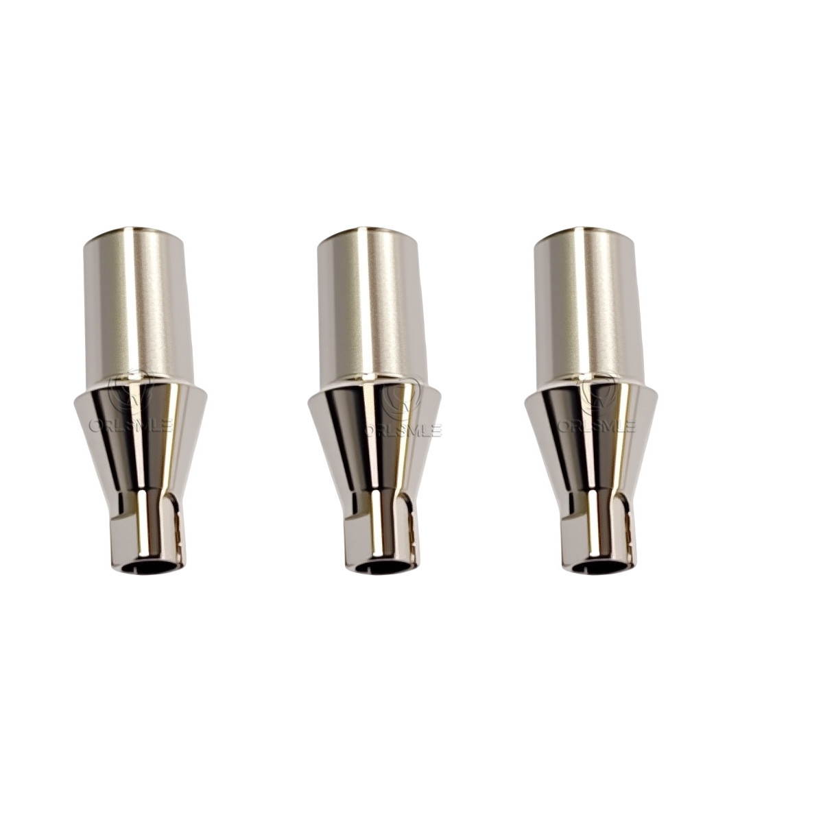 5 pcs Anatomic Cemented Straight Abutment fits to ITI Straumann RC NC Hex type