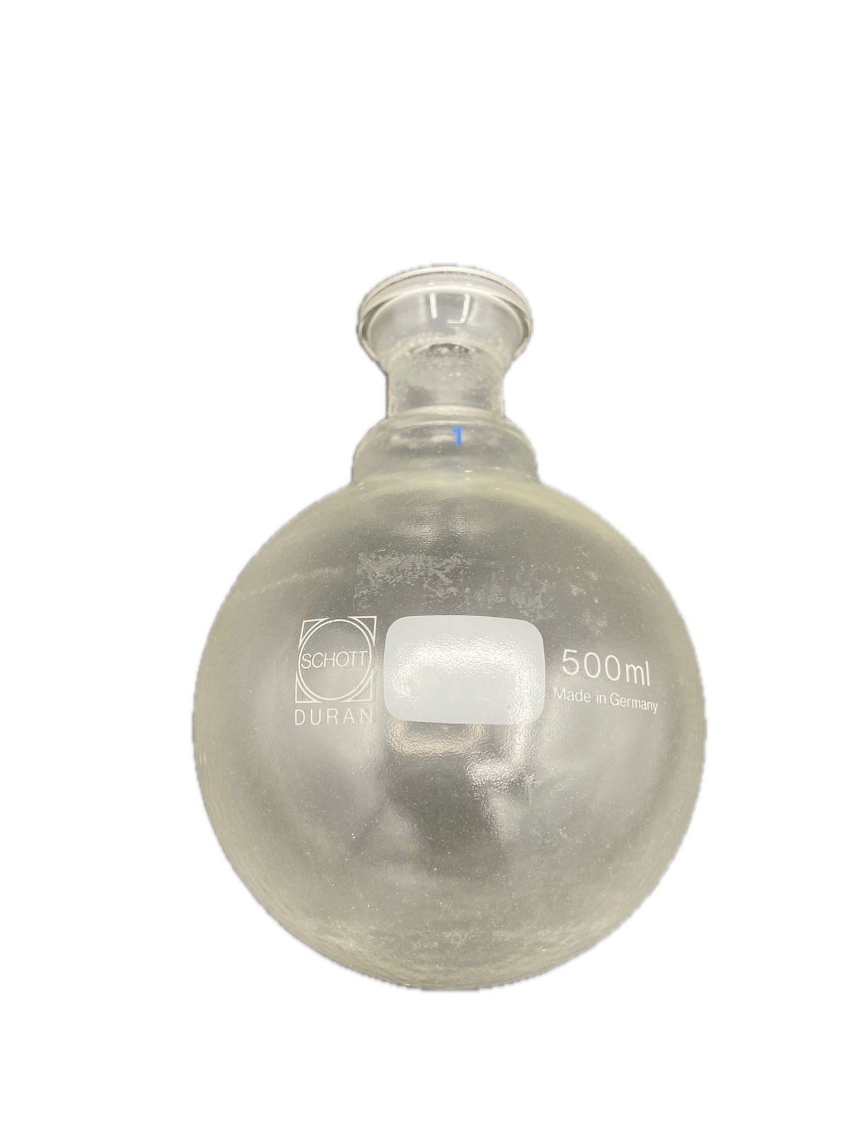 SCHOTT DURAN Glass 500mL 35/20 Joint Heidolph 2 Plastic-Coated Receiving Flask