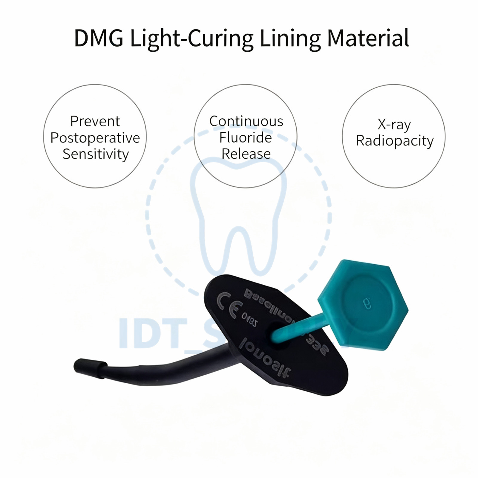 DMG Light Cure Calcium Hydroxide Liner 0.3g Cavity Base Pulp Protection