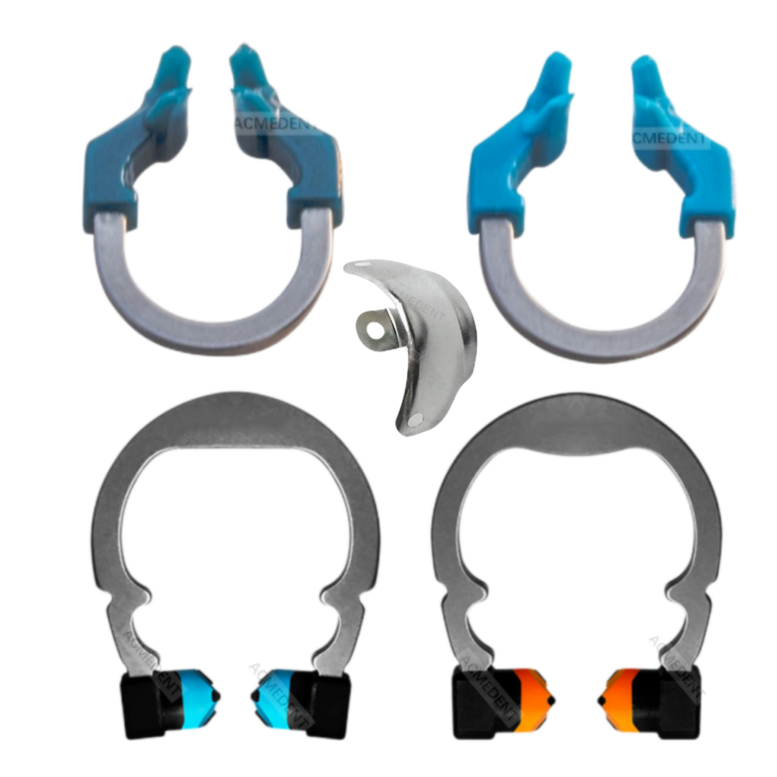 Dental Refill Matrix Narrow Ring Titanium Clamp NITI Fits Palodent Garrison Type