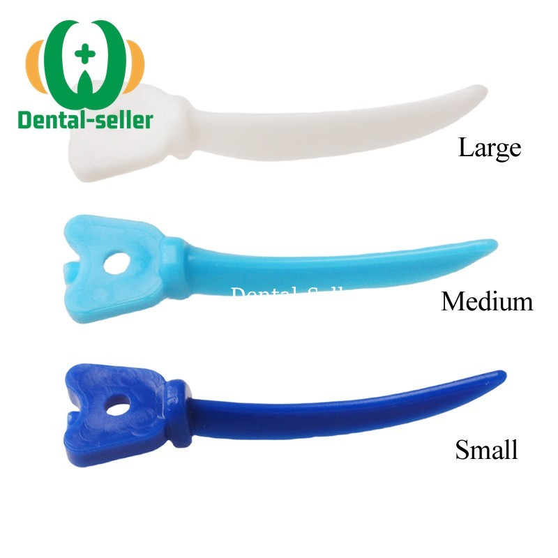 Dental Teflon Matrix Bands Sectional System Plastic Tulwar Wedges Refill L/M/S