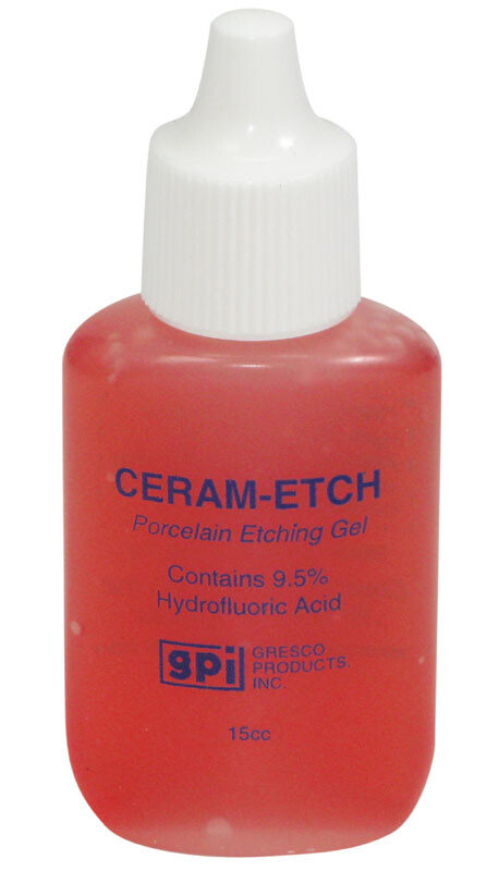 Ceramic Etching Gel – Ceram-Etch – 9.5% – 15 ml