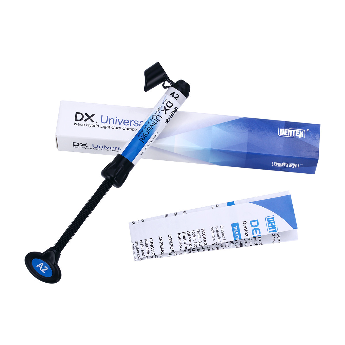 Dental Universal Light Cure Composite Resin A2 /Etching Gel/Bonding Adhesive Kit