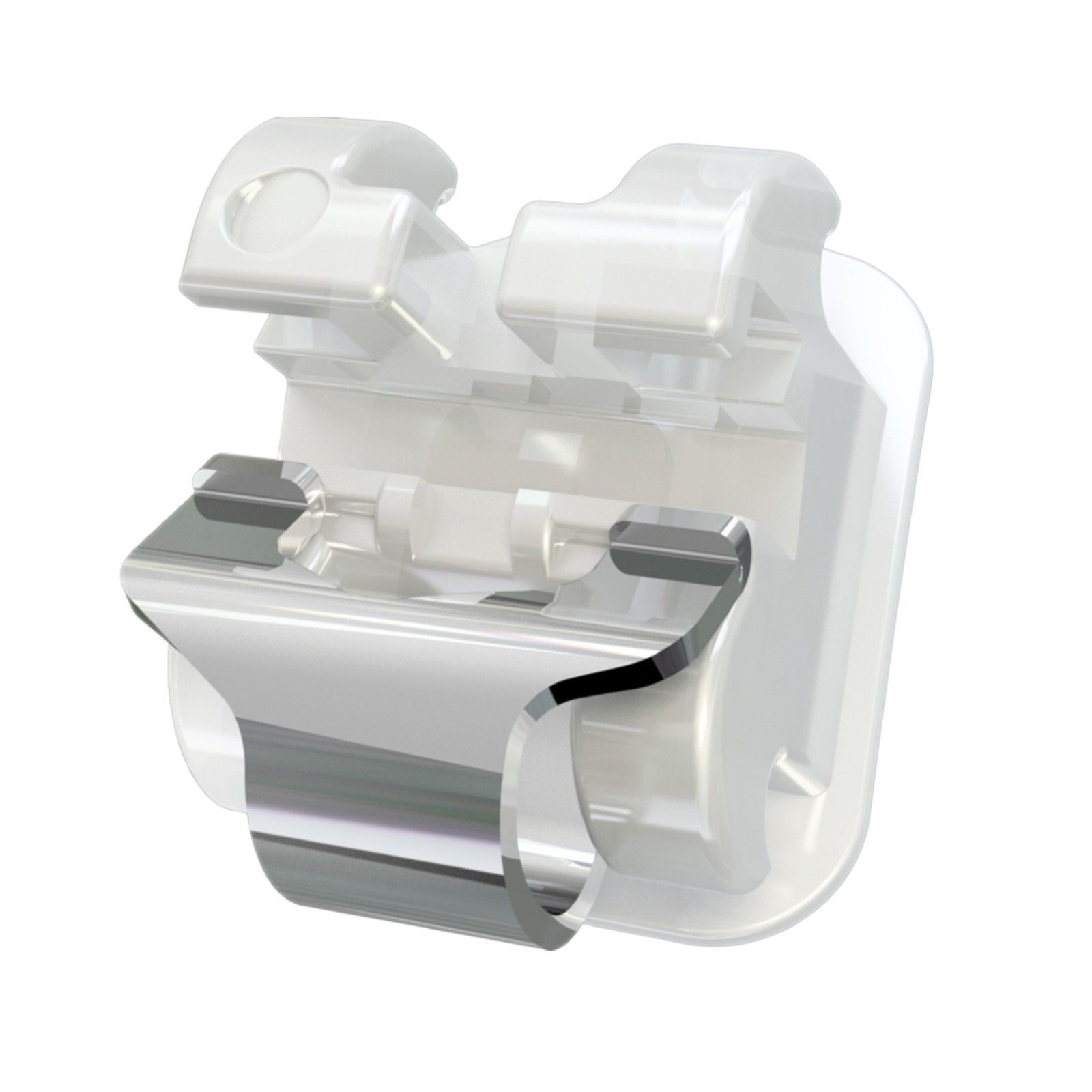 Clever C Orthodontic Ceramic Brackets Dental Self Ligating Roth 022 345 AO GAC