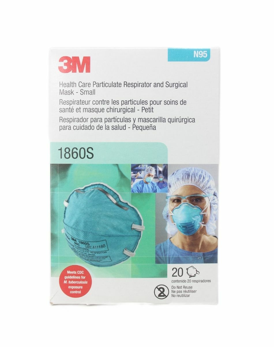 3M™ 1860S Particulate Respirator Mask Small – 20CT