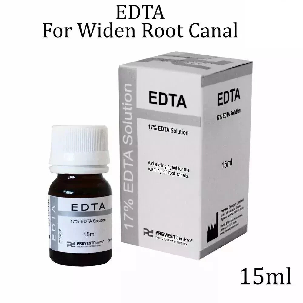Denpro EDTA Solution 15ml 17% The Future Of Dentistry For Dental (Free Shipping)