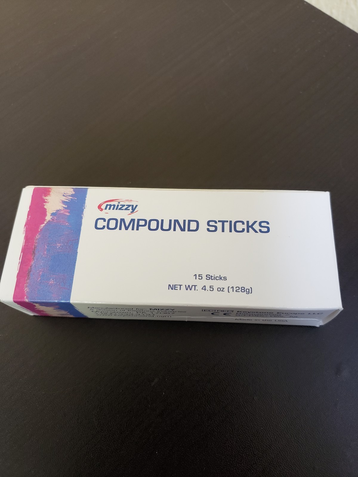 Dental KeyStone Mizzy Impression Compound Green Low Heat Sticks 15Pcs Green