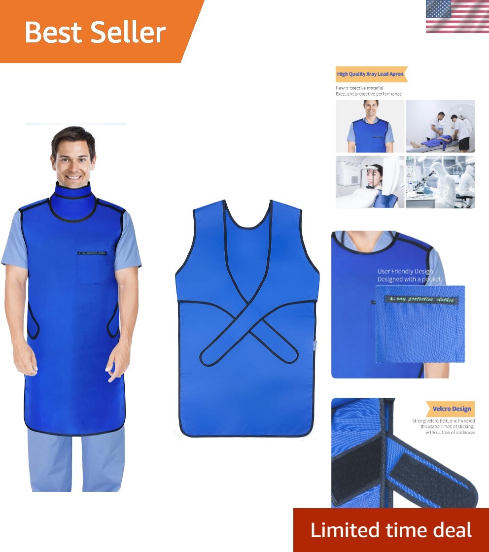 0.5mmpb Lead Apron for x-Rays – Dental Lab Protection Apron with Thyroid Shie…