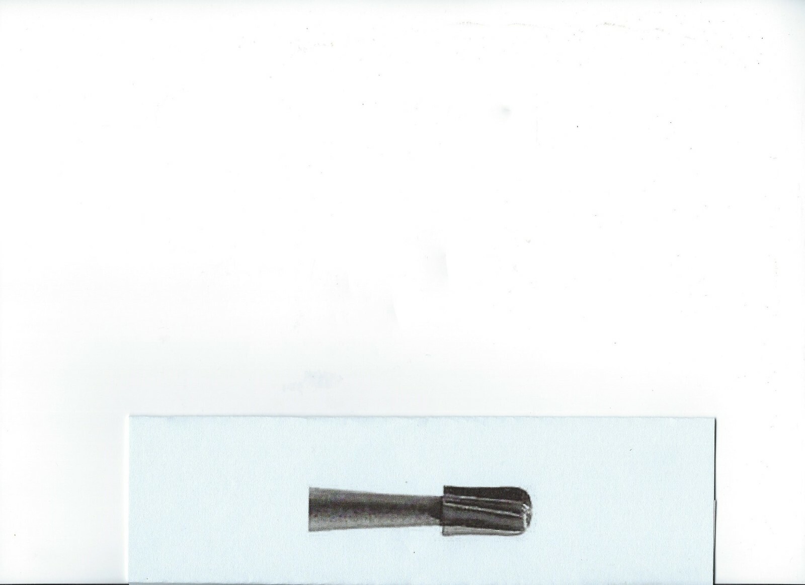 SS WHITE 13300 FG #330L pear shaped carbide bur, clinic pack of 100 burs