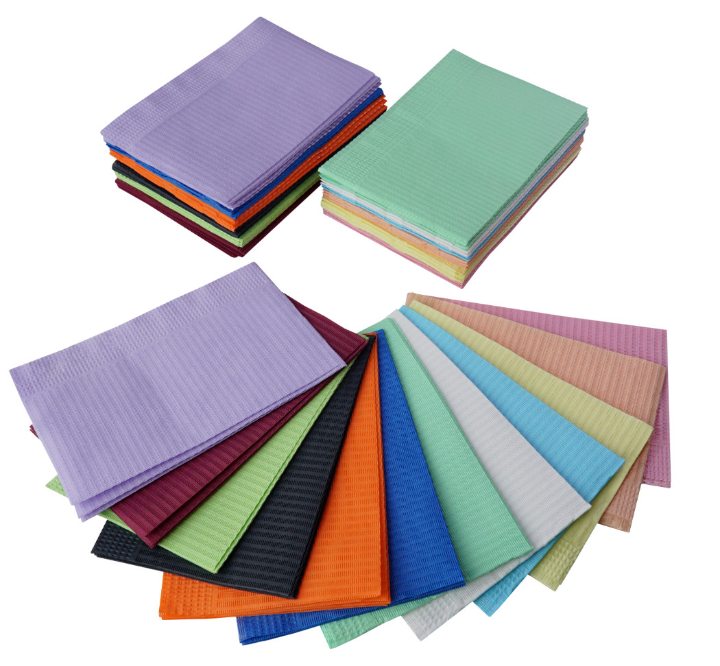 1000 13″ x 18″ Disposable Dental Bibs, Tattoo Piercing Waterproof Patient Nail