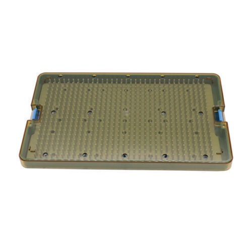 PPSU sterilization tray case sterilising w/ silicone mat surgical instrument