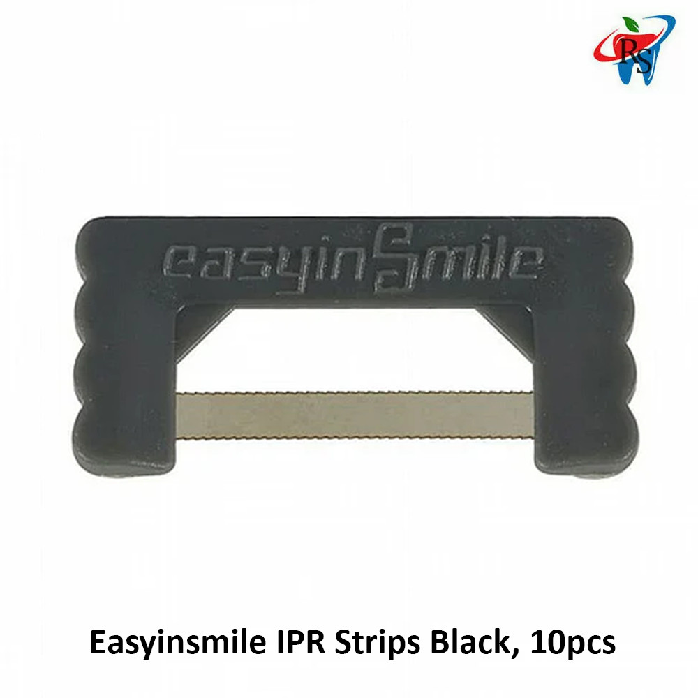 Dental Easyinsmile IPR Interproximal Reduction Enamel Strips Black 10pcs