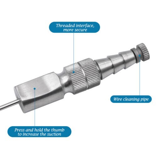 Dental Medical Surgery Aspirator Ferguson Frazier Suction Tube 2mm/3mm/4mm/5mm