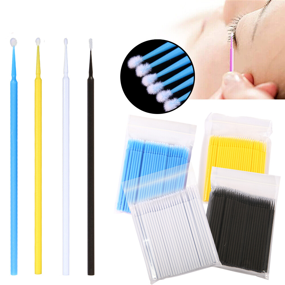 100pcs/pack Dental microbrush micro applicator tip regular/fine/ultrafine