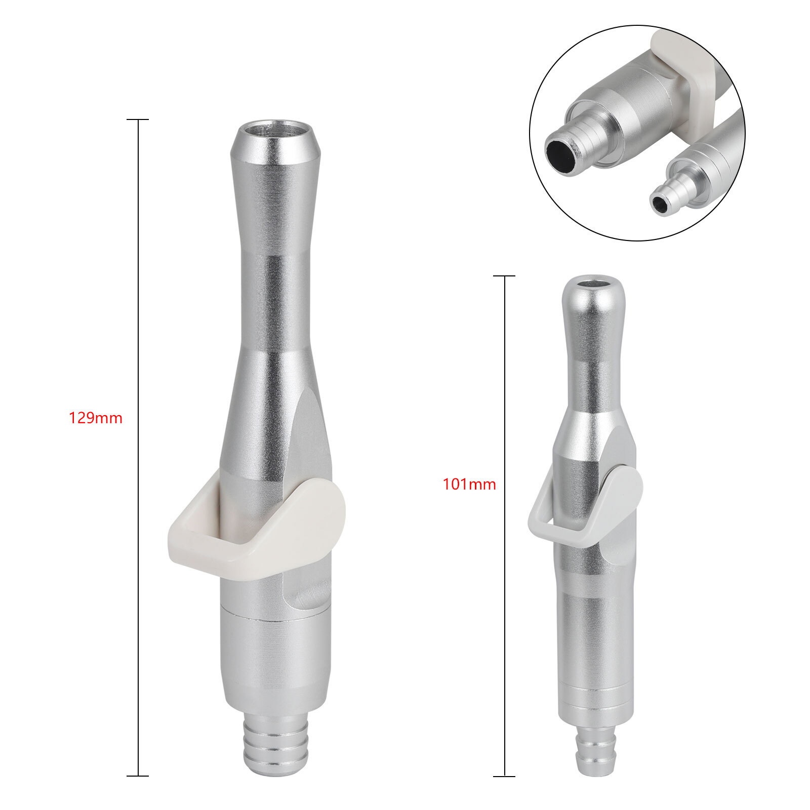 1PC/5PCS Dental Universal Saliva Ejector Suction Valves SE/HVE Tip Strong & Weak